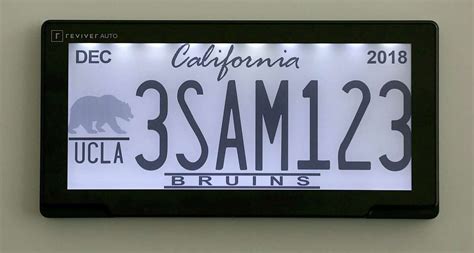 rfid tags for license plate|digital license plate los angeles.